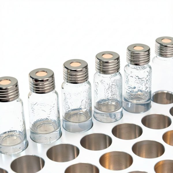 Screw Top Headspace Vial 10ml 100 Pack Glass with PTFE Liner by-4