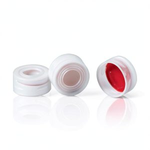 ALWSCI 11 mm Snap Caps with PTFE/Silicone Septa for 2ml Snap Neck ND11 Autosampler Vials, 100 pcs/pk-0