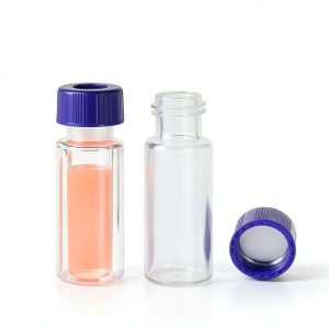 ALWSCI 2ML Polypropylene Vials - 9mm Thread, Blue Cap, 700µL, 100 Pack-0