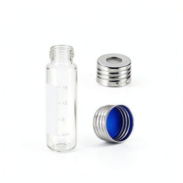 PATIKIL Headspace Vial 10ml Borosilicate Glass PTFE Silicone Septa-1